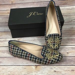 [J Crew] Sophie Embroidered Flats